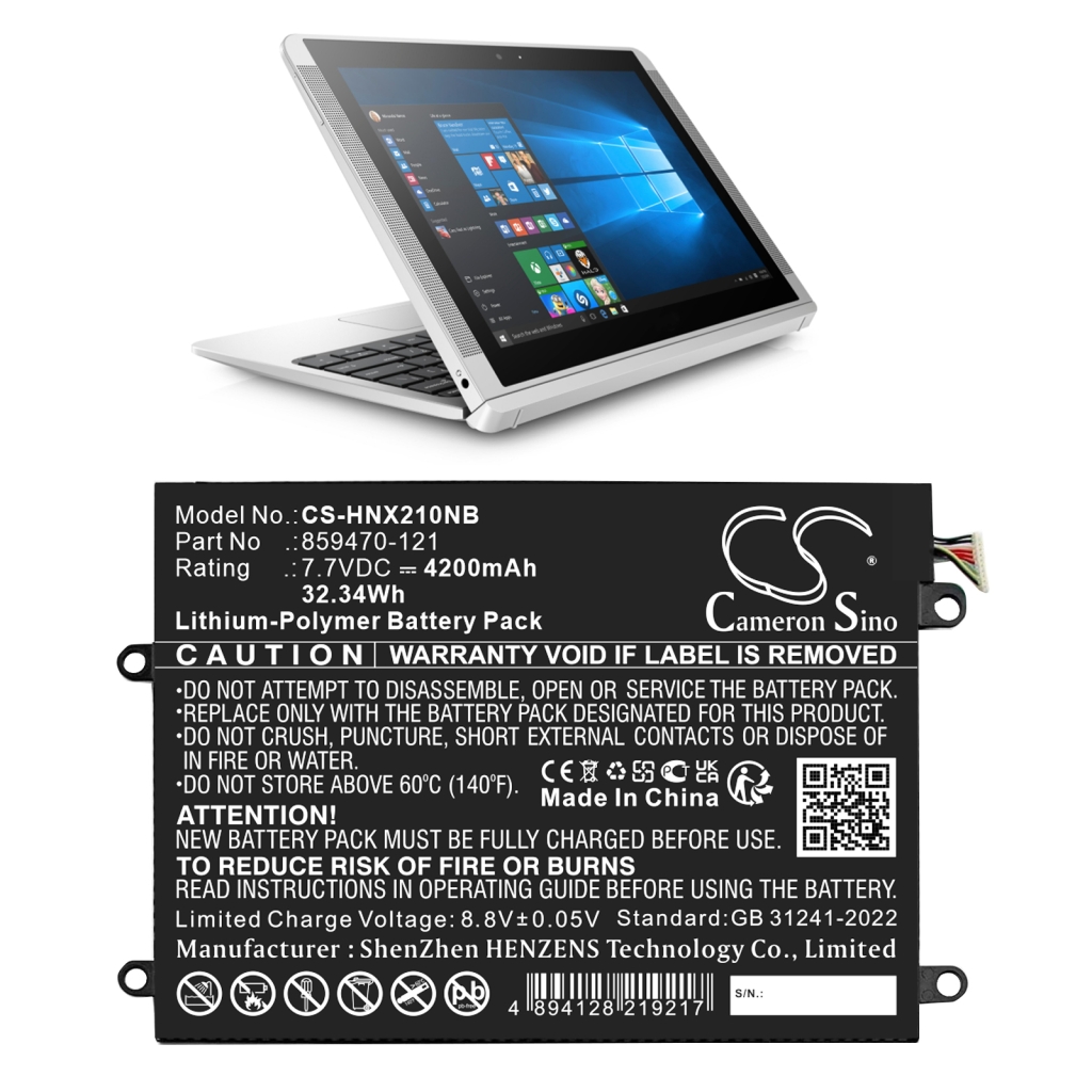 Baterii pentru laptop HP Notebook X2 10-P092MS (CS-HNX210NB)