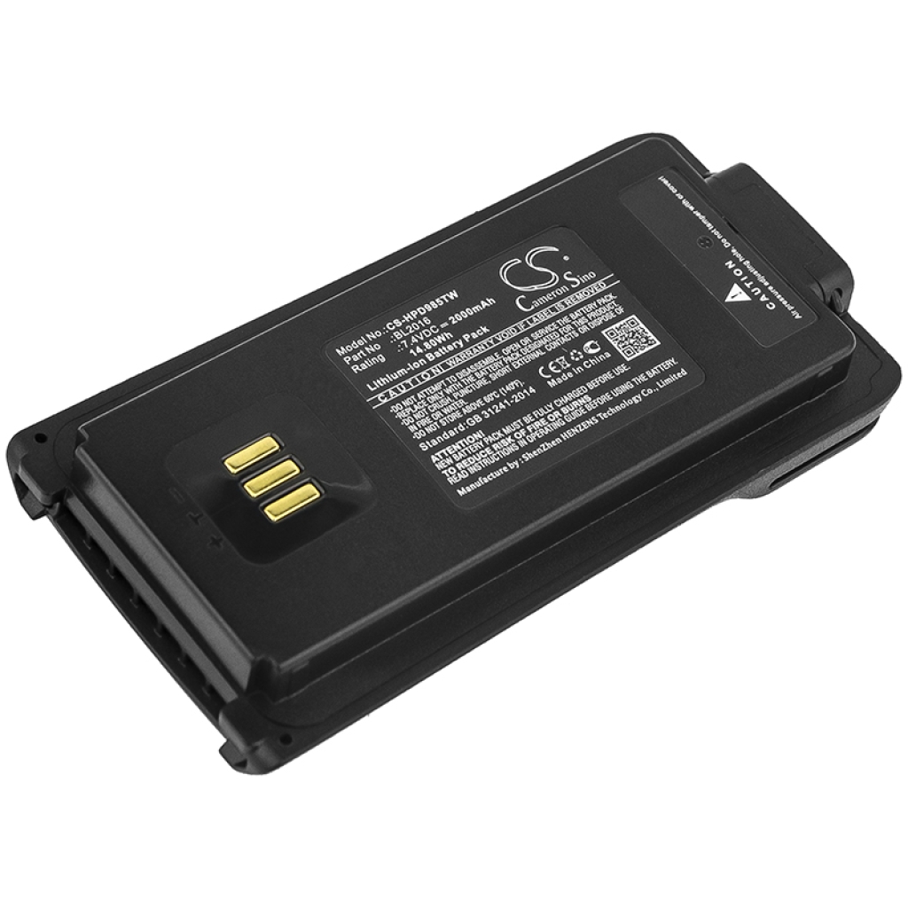 Baterie radio bidirecțional Hytera CS-HPD985TW