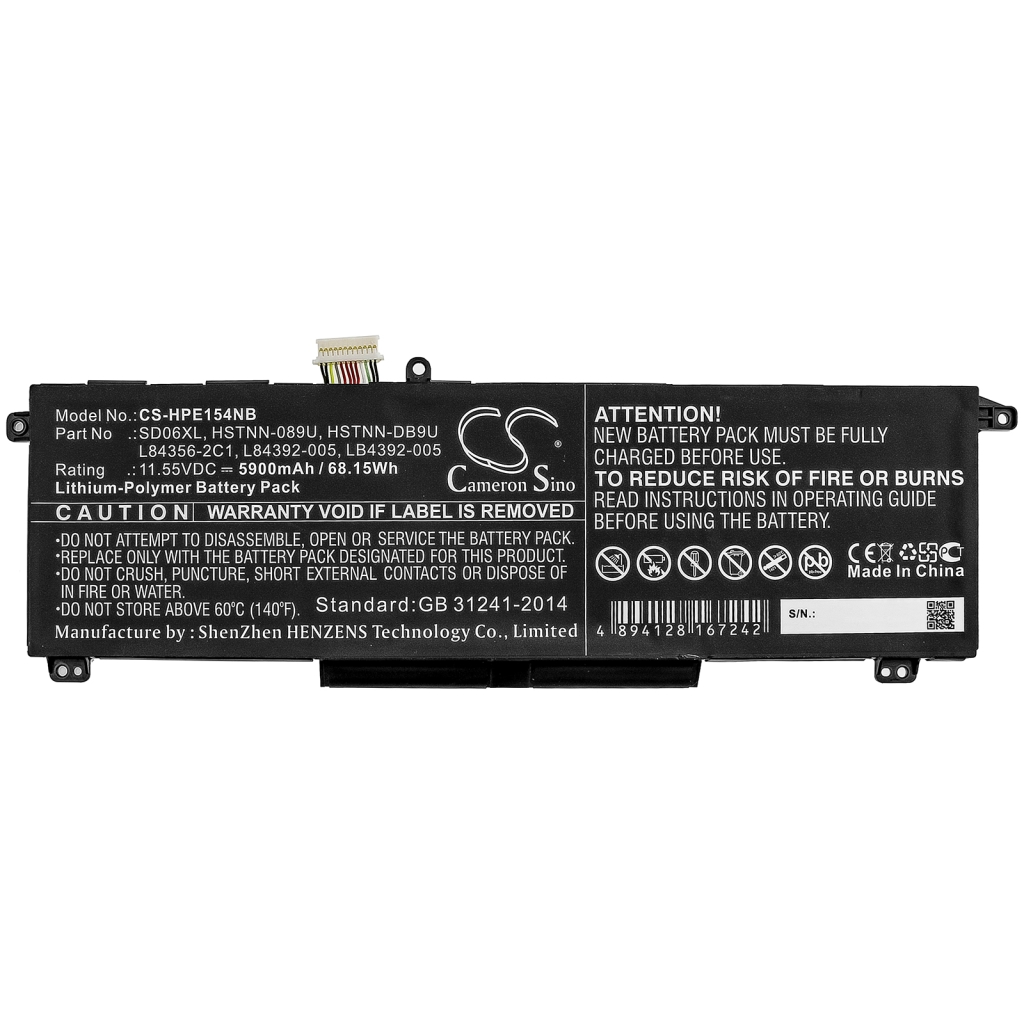 Baterii pentru laptop HP Omen 15-EK0456ng (CS-HPE154NB)