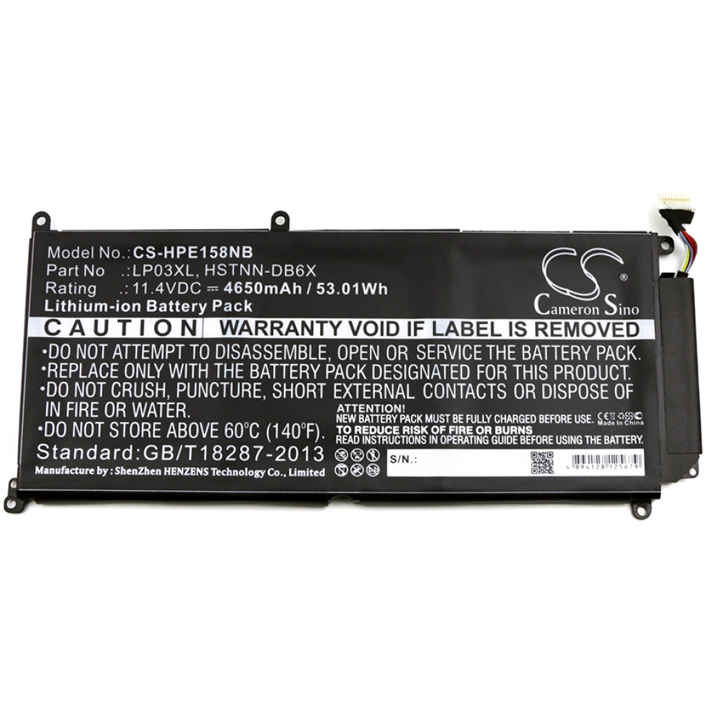 Baterii pentru laptop HP Envy 15-ae133ng (CS-HPE158NB)