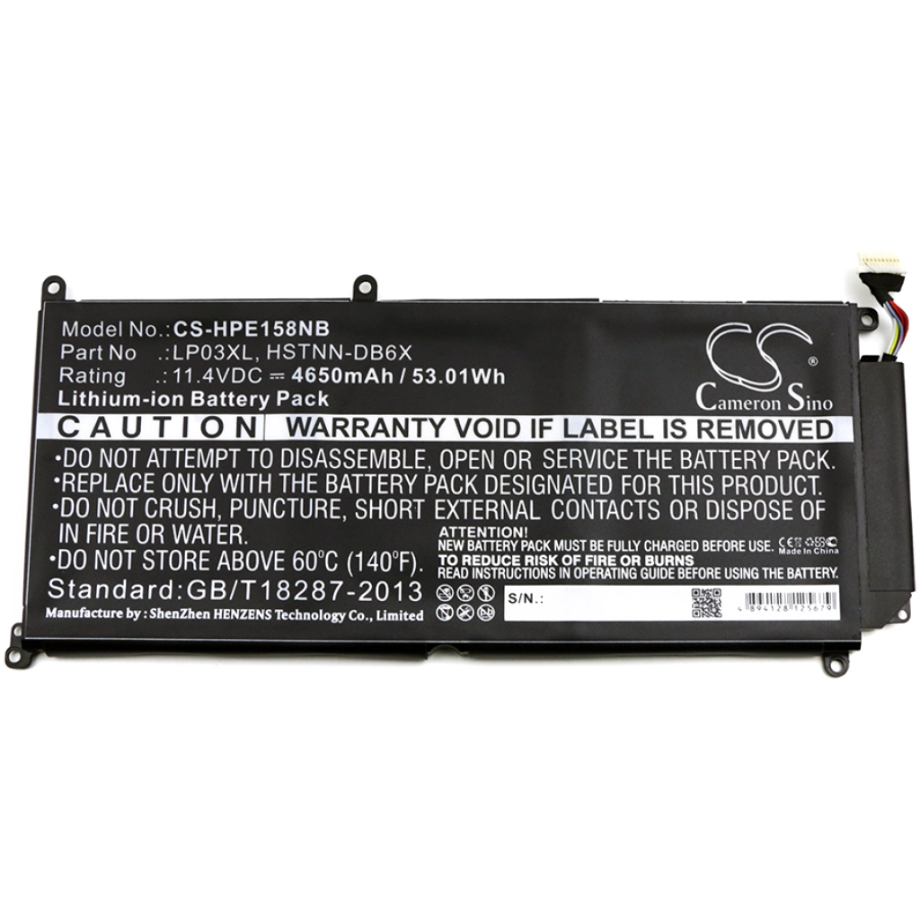 Notebook battery HP Envy 15-AE104nf
