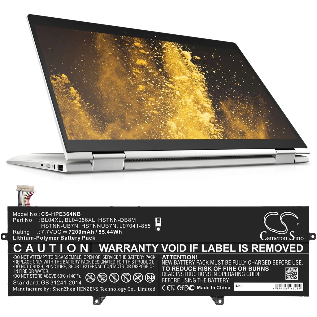 Baterii pentru laptop HP EliteBook x360 1040 G5(3SH43AV) (CS-HPE364NB)