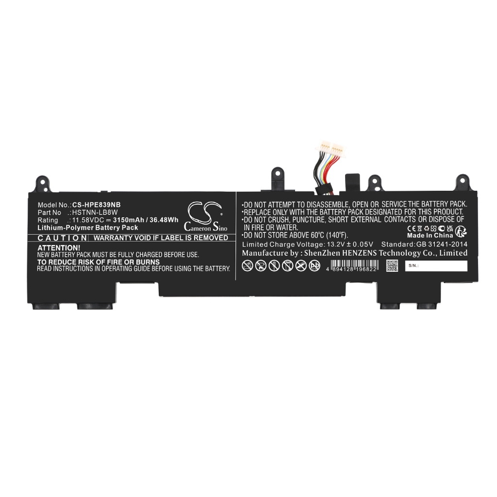 Baterii Înlocuiește HSTNN-LB8W
