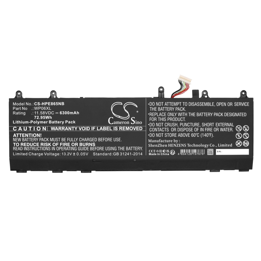 Battery Replaces WP06XL