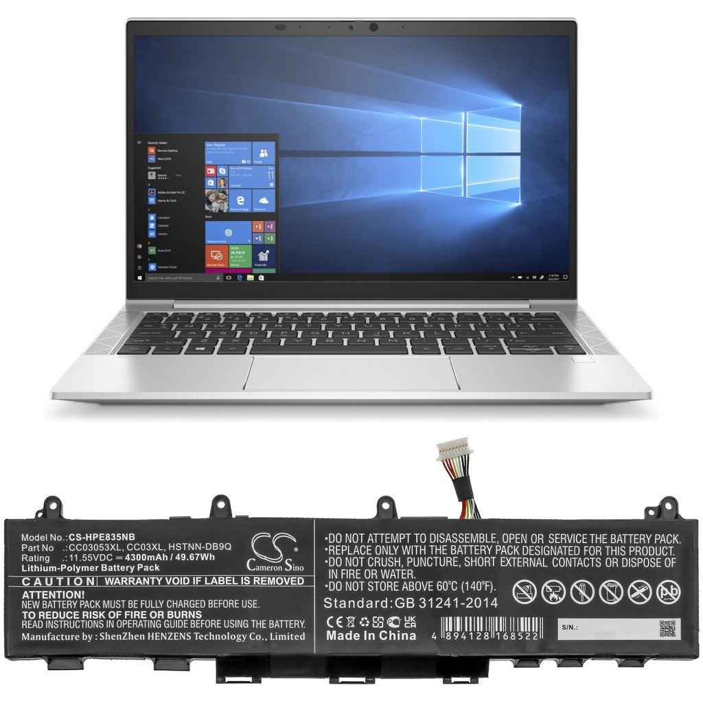 Baterii pentru laptop HP EliteBook 830 G7 (CS-HPE835NB)