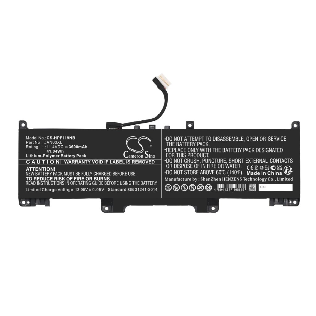 Baterii pentru laptop HP Pro x360 Fortis 11 inch G9 Notebook PC (CS-HPF119NB)