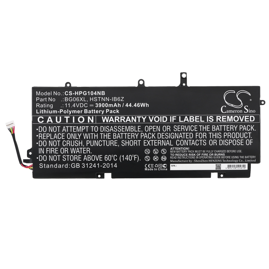 Baterii pentru laptop HP EliteBook 1040 G3-Y6D05US (CS-HPG104NB)
