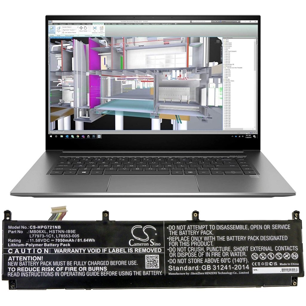 Baterii pentru laptop HP ZBook Studio G7 1J3R7EA (CS-HPG721NB)