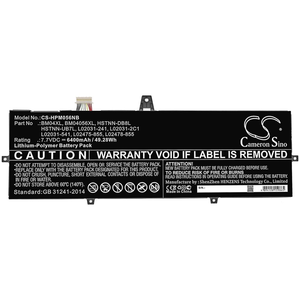Baterii pentru laptop HP EliteBook x360 1030 G3 3ZH01EA (CS-HPM056NB)