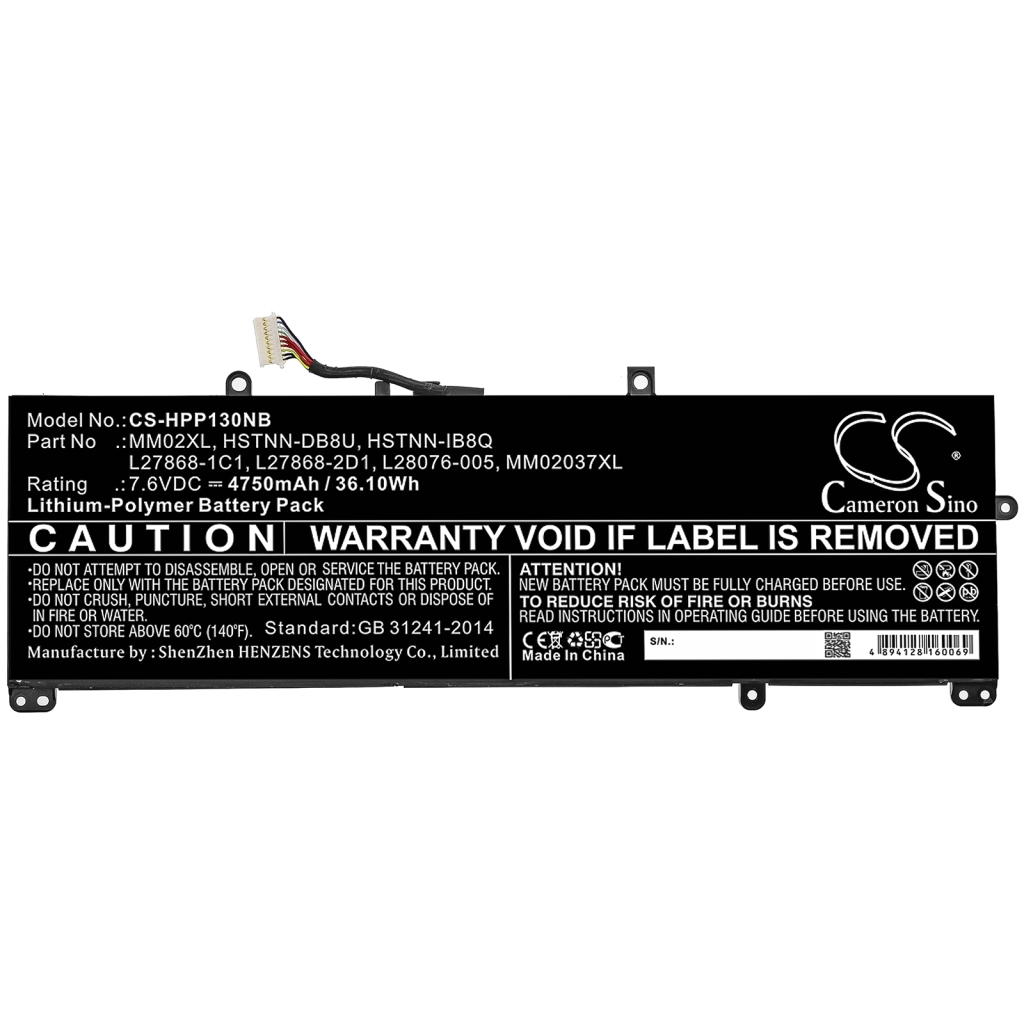 Baterii pentru laptop HP Pavilion 13-AN0014NF (CS-HPP130NB)