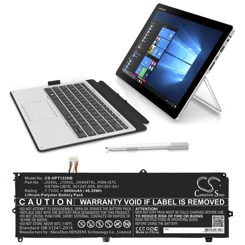 Baterii pentru laptop HP Elite X2 1012 G2-1LV76EA (CS-HPT122NB)