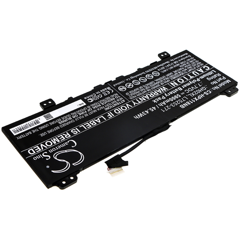 Înlocuire compatibilă pentru bateria HP GH02XL,L75253-271