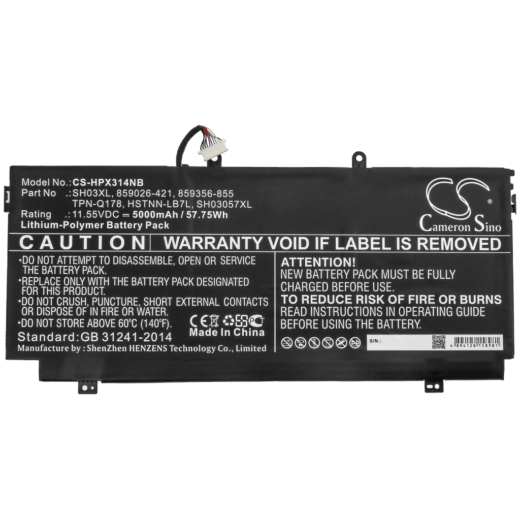 Baterii pentru laptop HP Spectre X360 13-AC004NL (CS-HPX314NB)