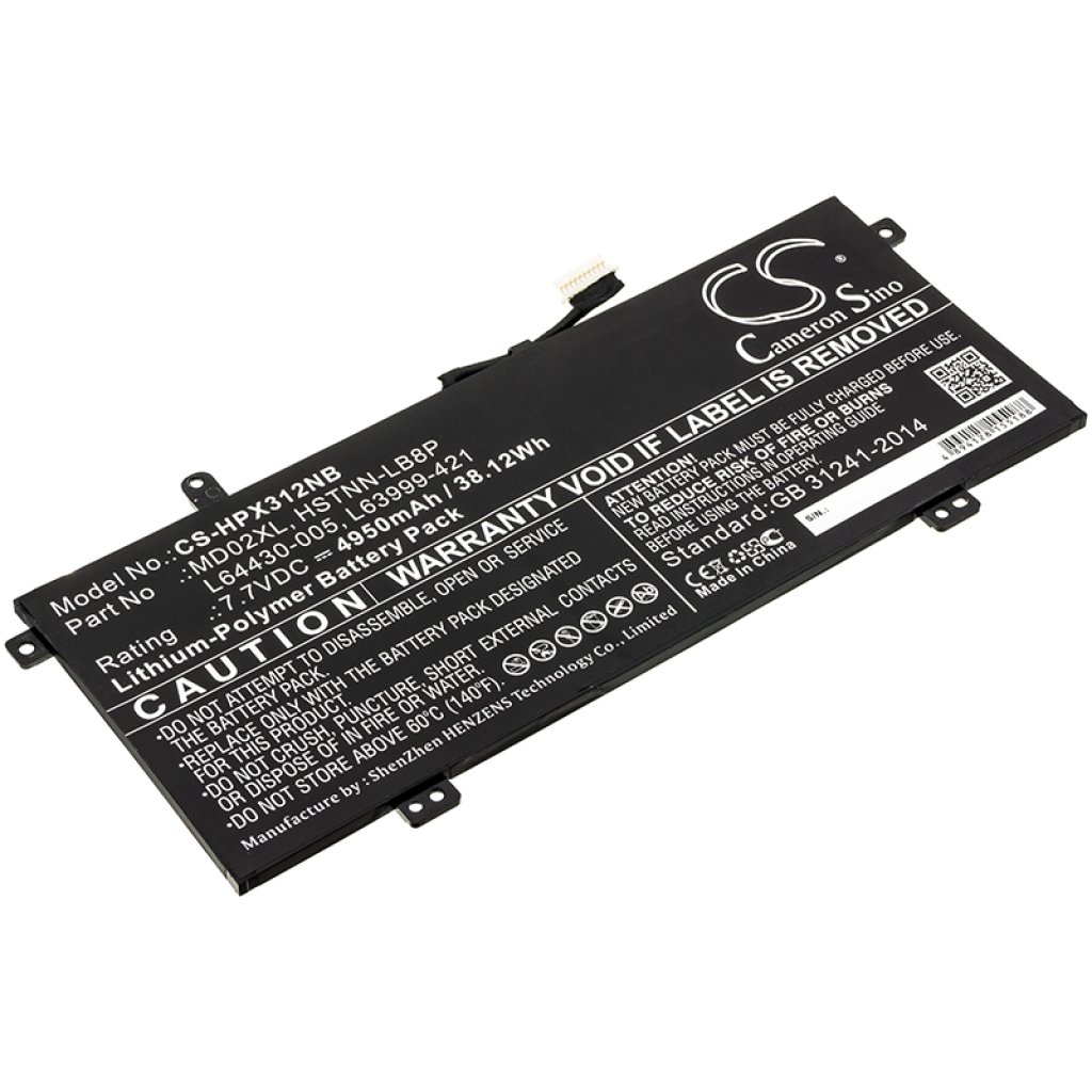 Baterii pentru laptop HP Chromebook X360 12B-CA0350ND (CS-HPX312NB)