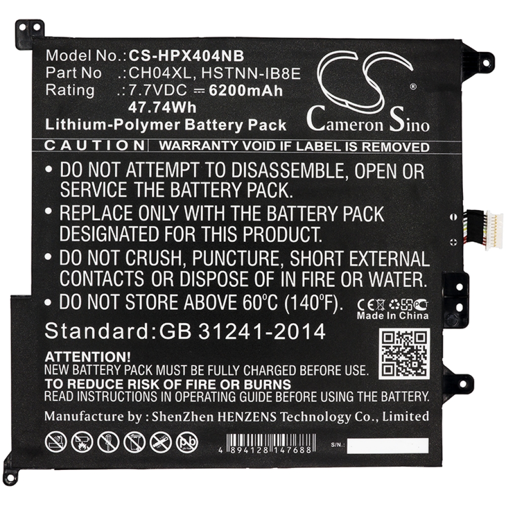 Baterii pentru laptop HP Chromebook X2 12-F000NF (CS-HPX404NB)