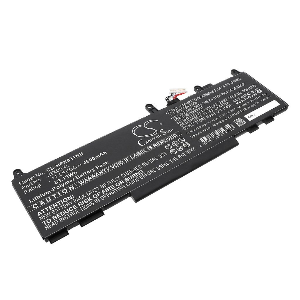 Baterii pentru laptop HP Elite X360 830 G11 2 In 1 8L3Q2AV (CS-HPX831NB)