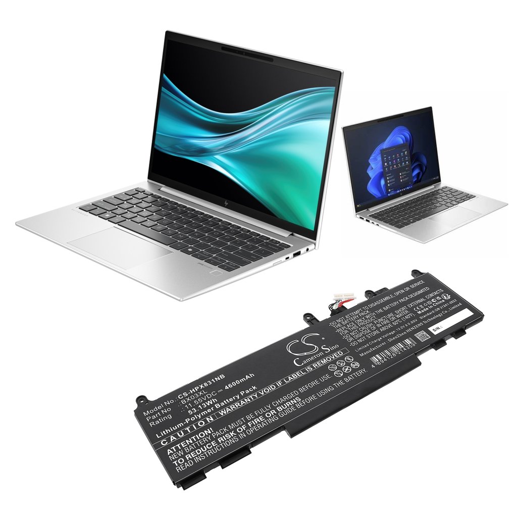 Baterii pentru laptop HP Elite X360 830 G11 2 In 1 8L3Q2AV (CS-HPX831NB)