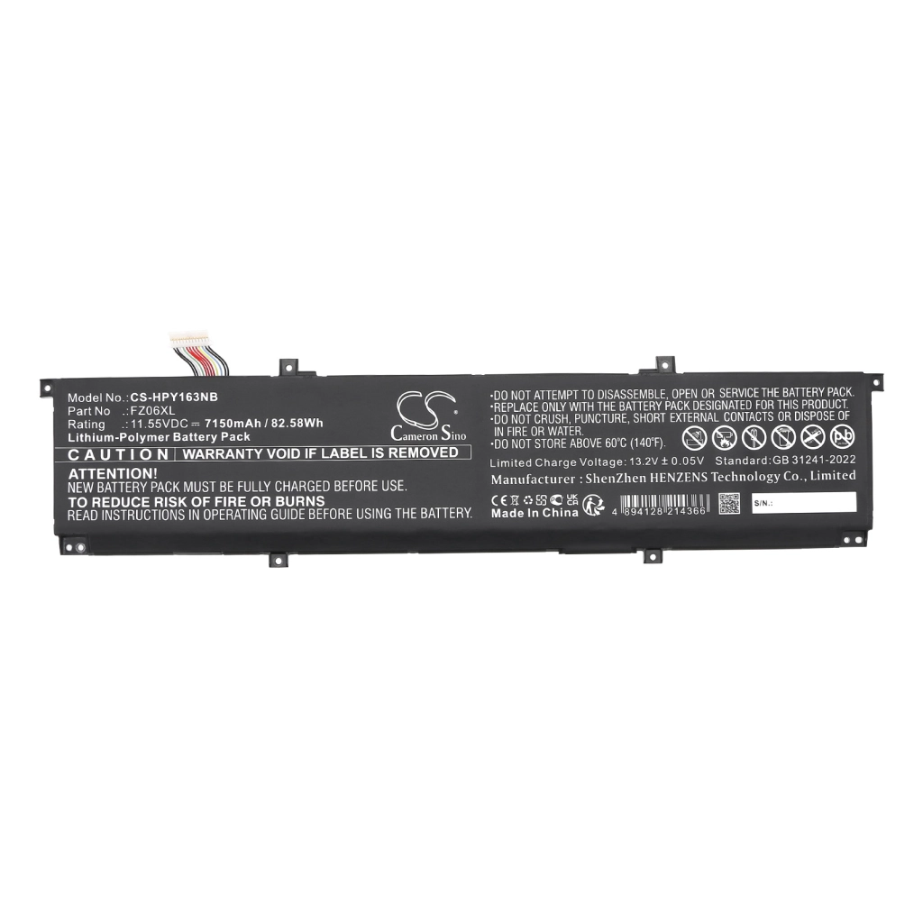 Battery Replaces FZ06083XL