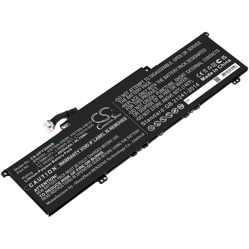 Baterii pentru laptop HP Envy x360 13-ay0075nr (CS-HPY360NB)