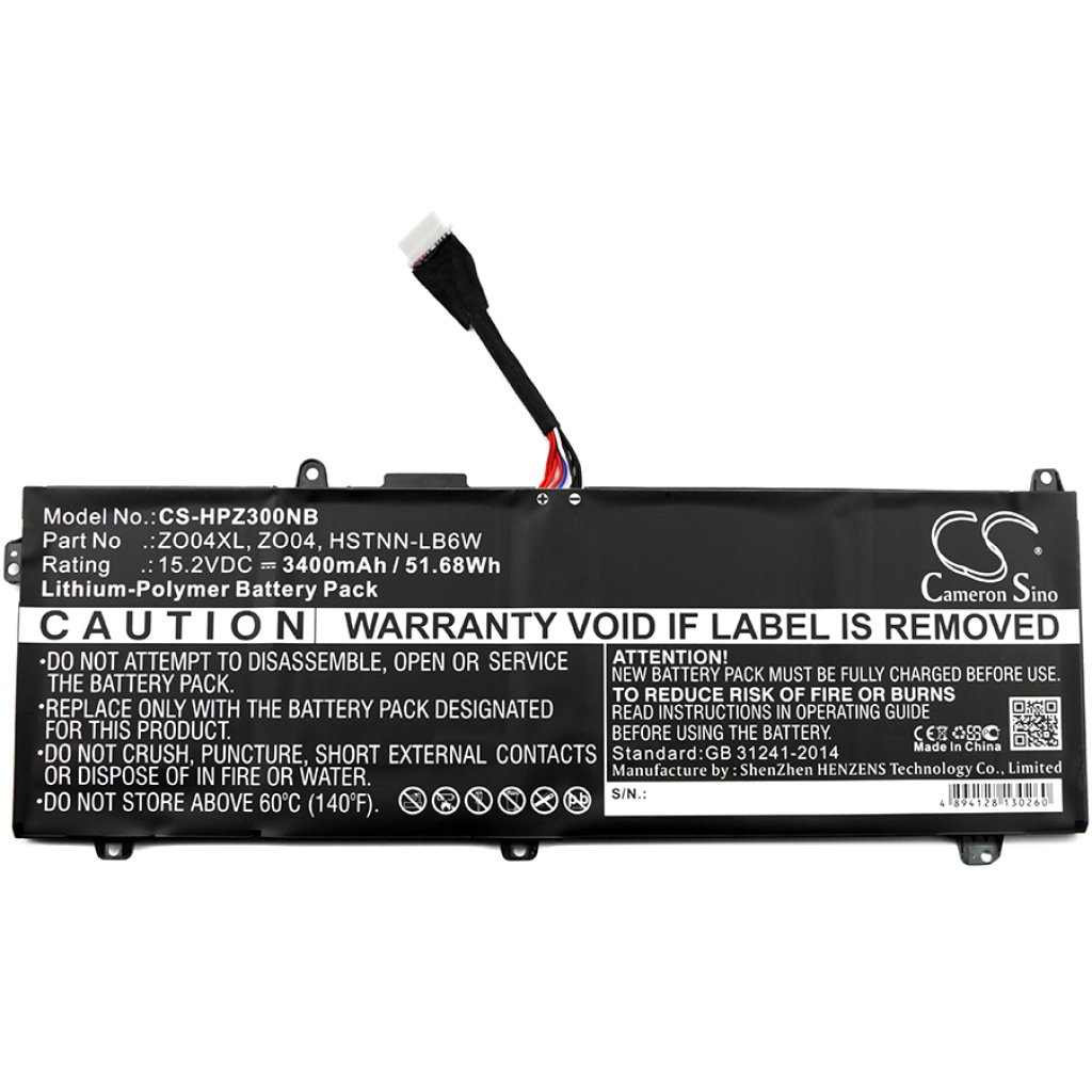 Notebook battery HP ZBook Studio G4-Y6K17EA