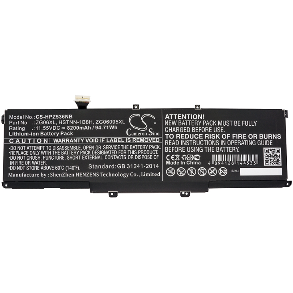 Baterii pentru laptop HP ZBook Studio x360 G5 2ZC62EA (CS-HPZ536NB)