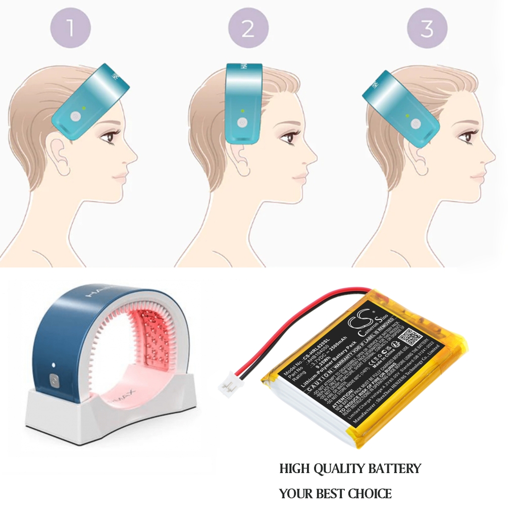 Medical Battery Hairmax CS-HRL820SL