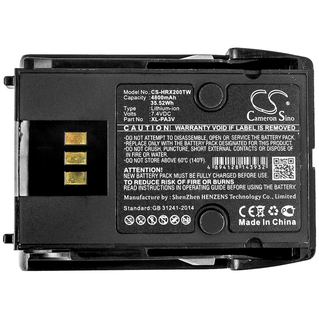 Baterie radio bidirecțional Harris CS-HRX200TW