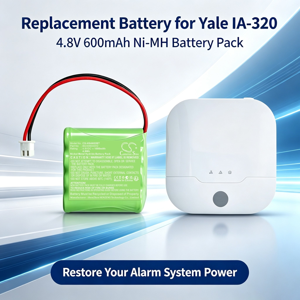 Baterie compatibil cu Yale CS-HSA602BT
