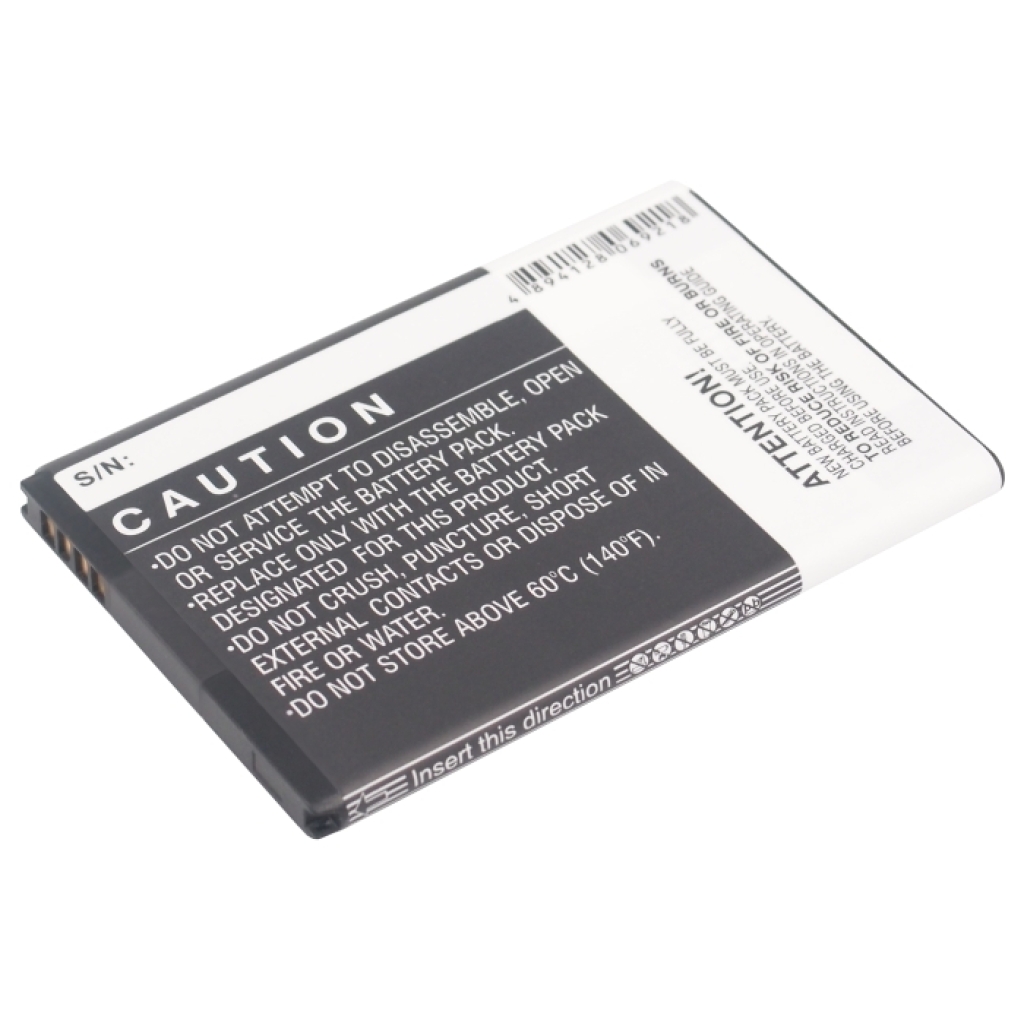Cameron Sino X-Longer CS-HT6350XL vedere etichetă frontală X-Longer cu specificații tehnice: 3,7V 1600mAh 5,92Wh