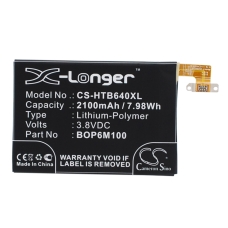 Înlocuire compatibilă pentru bateria HTC 35H00216-00M,B0P6M100,BOP6M100