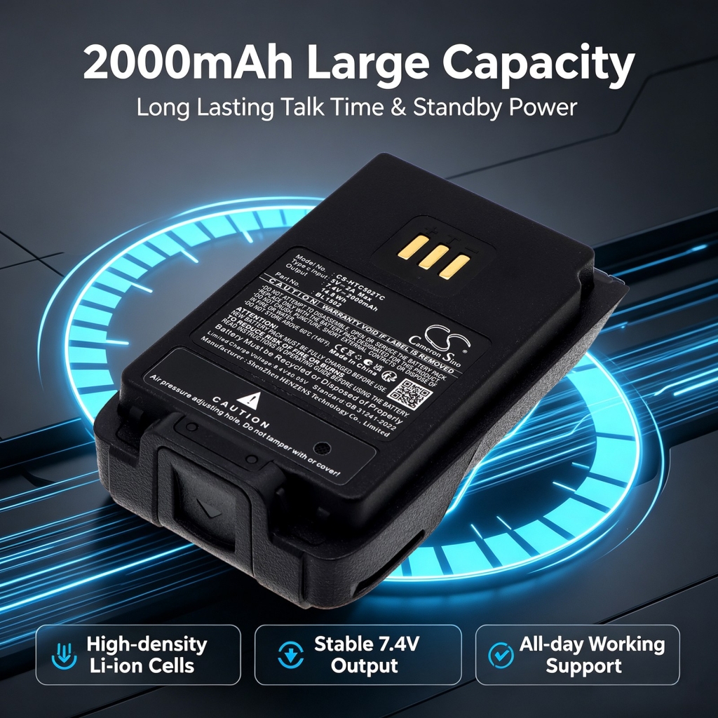 Baterie compatibil cu HYT Hytera CS-HTC502TC