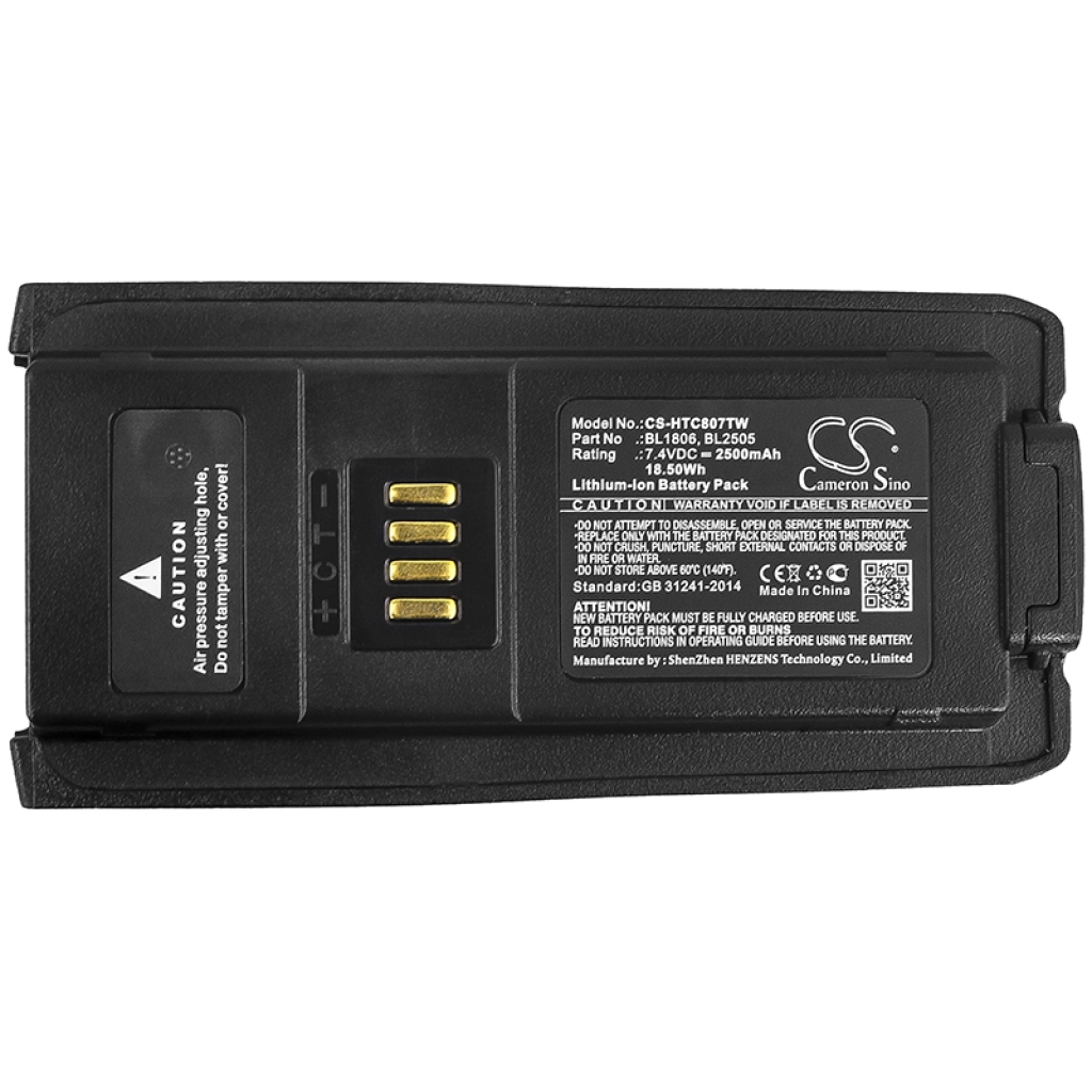 Two-Way Radio Battery Hytera PT580H Plus