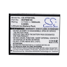 Înlocuire compatibilă pentru bateria HTC 701701000951,BOPBM100