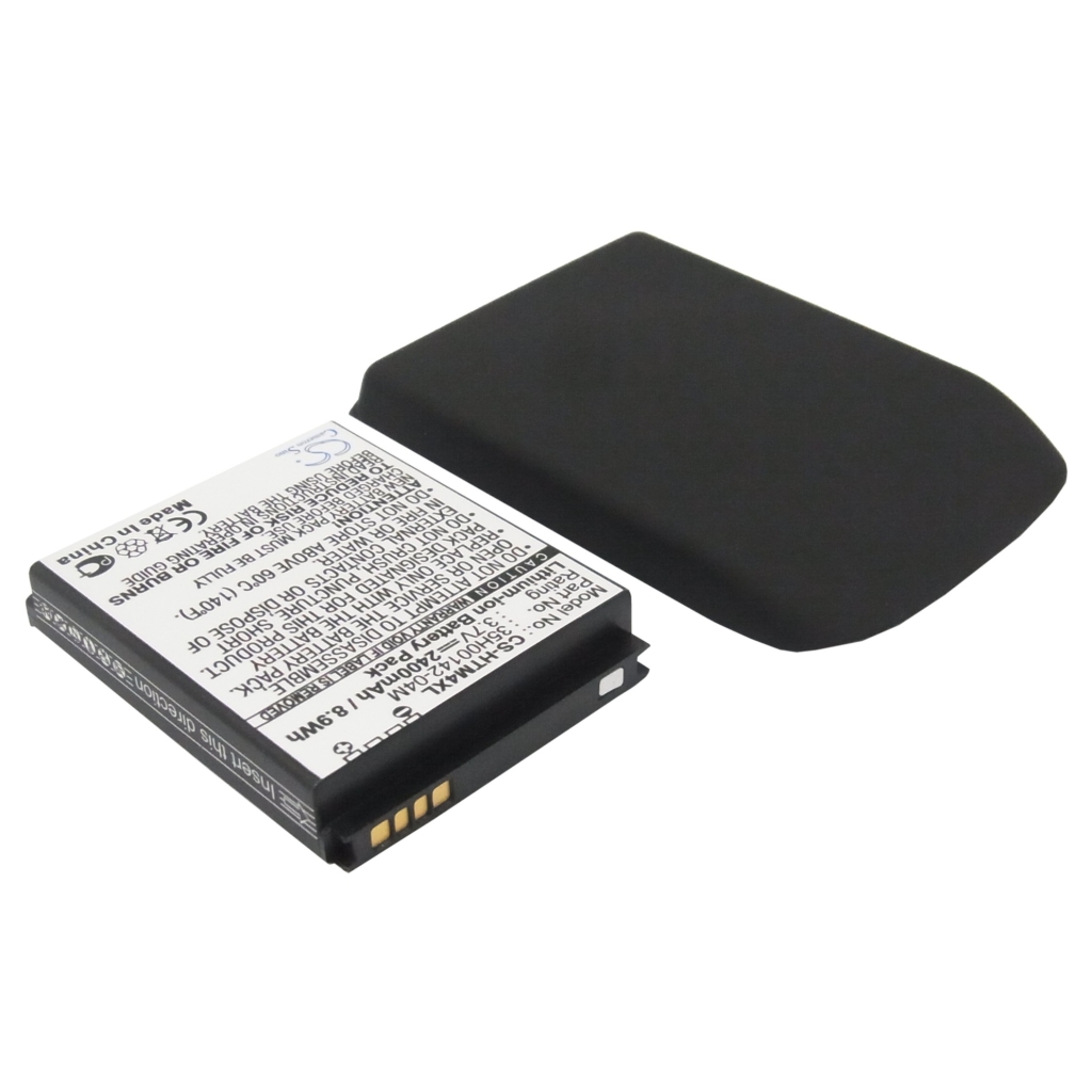 Cameron Sino CS-HTM4XL etichetă specificații baterie cu capac spate extins plat negru: 3,7V 2400mAh Li-ion
