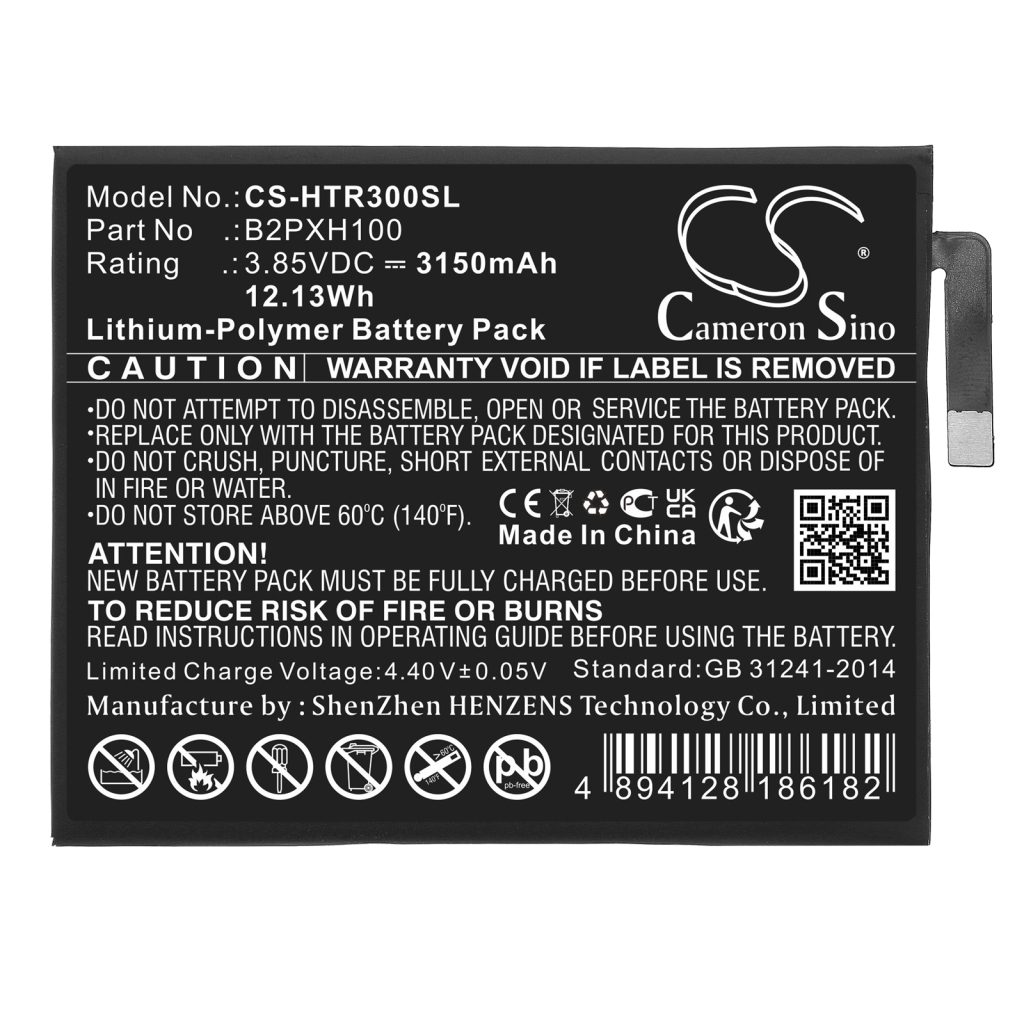 Înlocuire compatibilă pentru bateria HTC B2PXH100