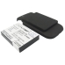 Cameron Sino CS-HTS511XL baterie Li-ion extinsă pentru HTC HD2 cu capac spate: 3,7V 2800mAh Li-ion
