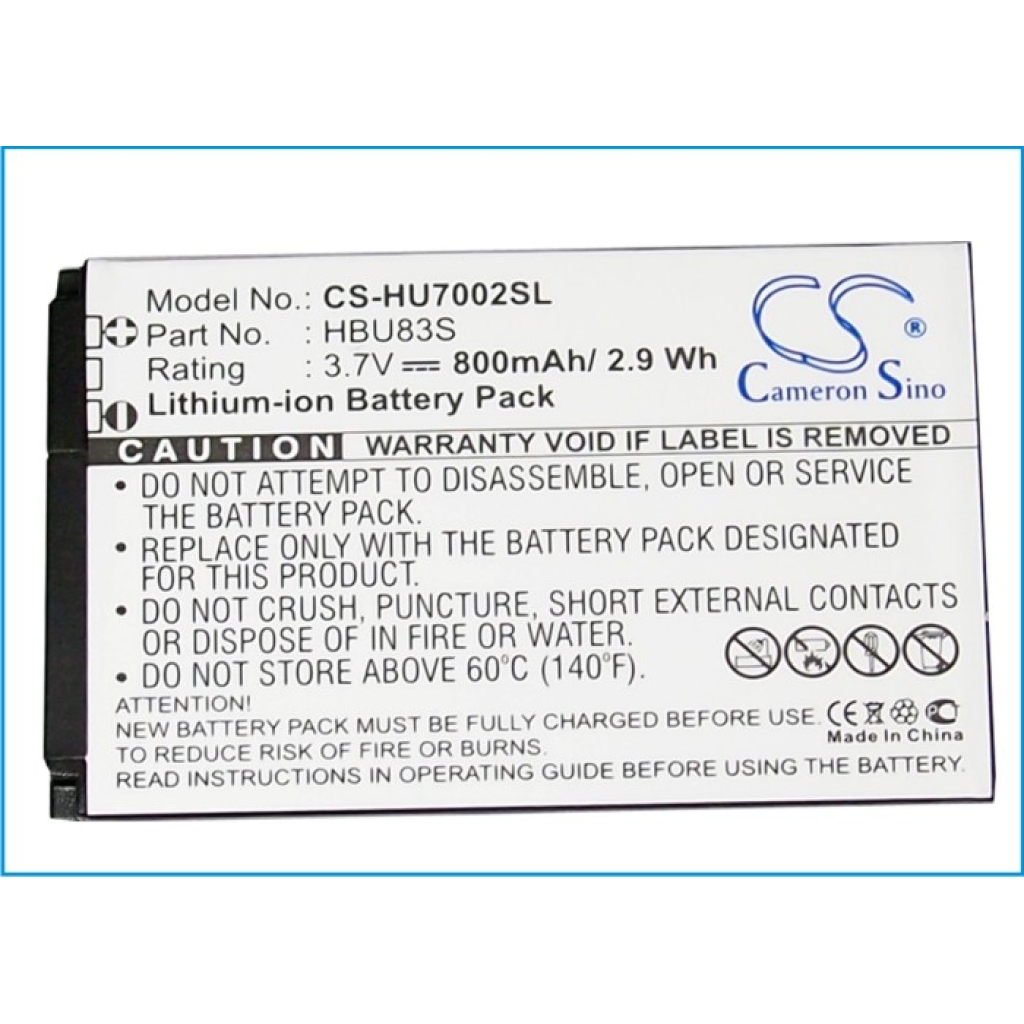 Baterie telefon mobil Huawei C2909 (CS-HU7002SL)