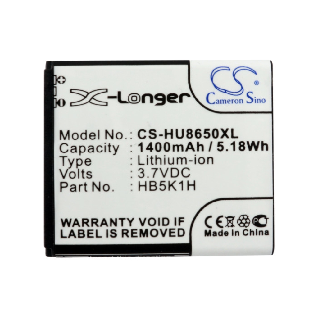 Baterie compatibil cu Huawei AT&T MetroPCS T-Mobile MTC Srf CS-HU8650XL