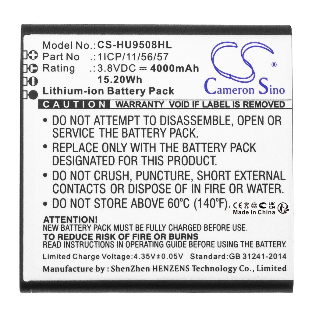 Pachete baterii personalizate CS-HU9508HL