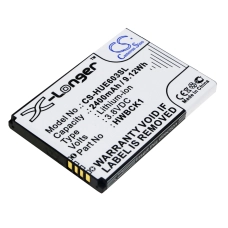 Compatible battery replacement for Huawei HWBCK1