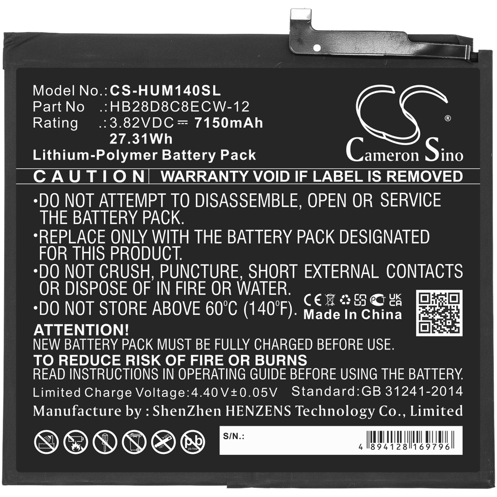 Baterie tabletă Huawei BAH3-W09 (CS-HUM140SL)