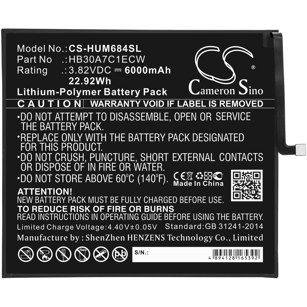 Baterie tabletă Huawei VRD-AL09 (CS-HUM684SL)