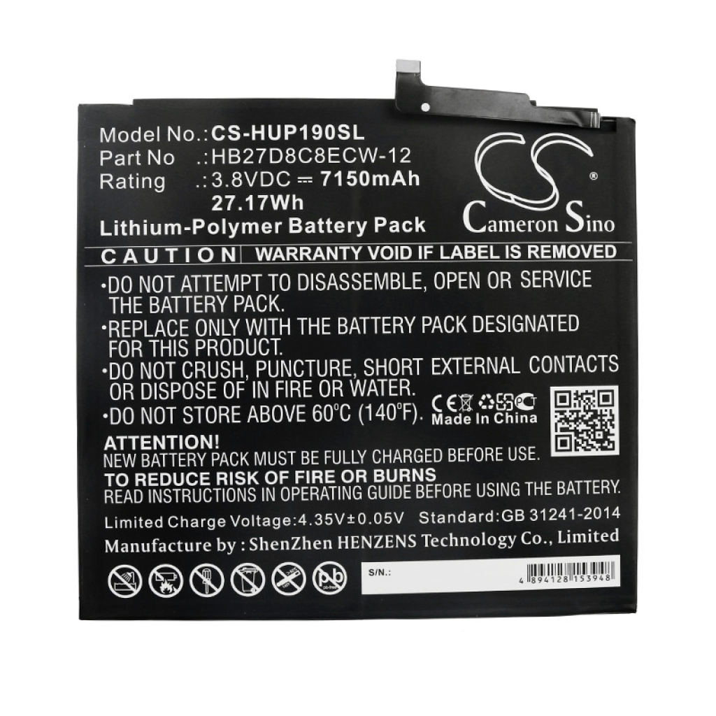Baterie tabletă Huawei MRX-AL09 (CS-HUP190SL)
