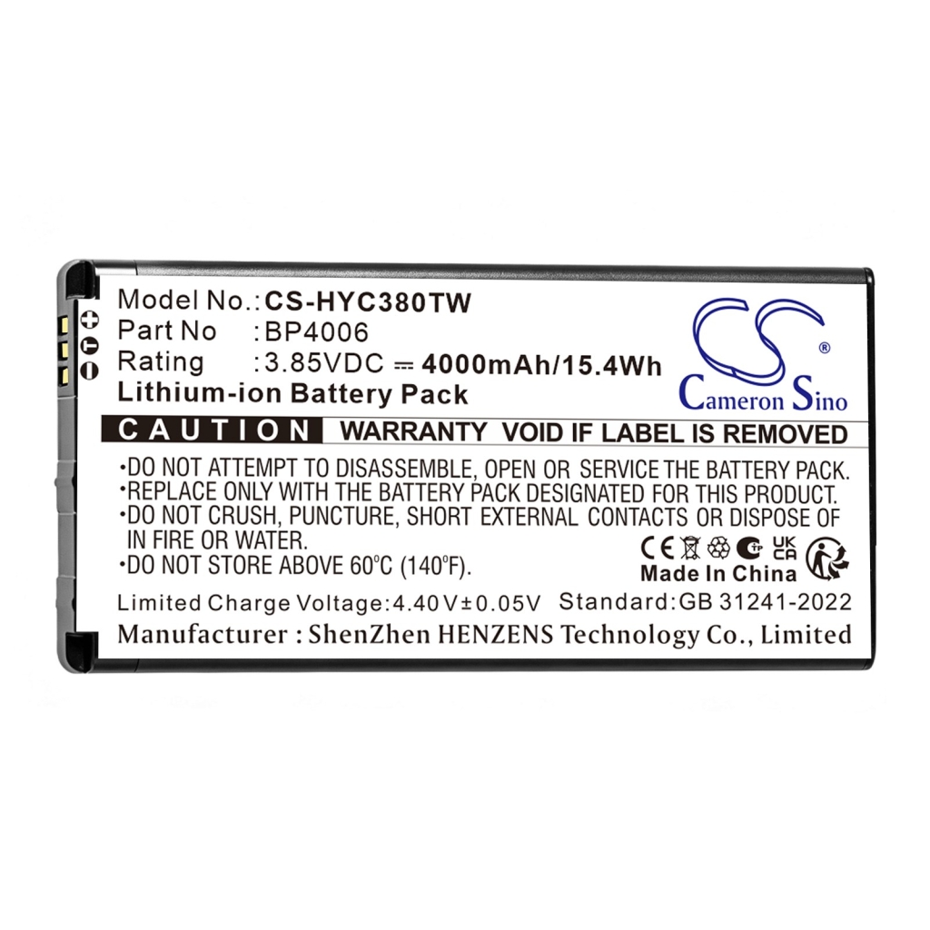 Baterie compatibil cu Hytera CS-HYC380TW