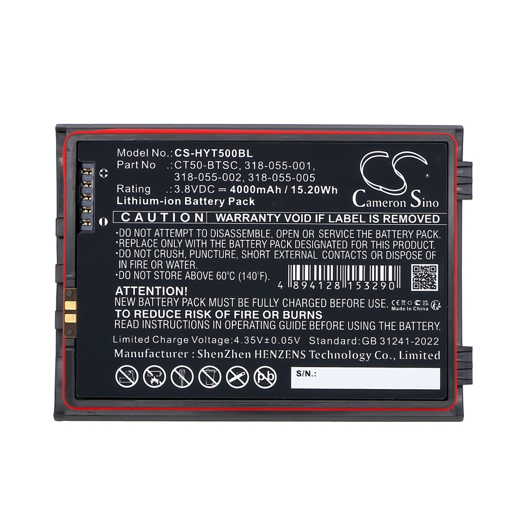 Baterie cod de bare, scanner Dolphin CT40XP (CS-HYT500BL)