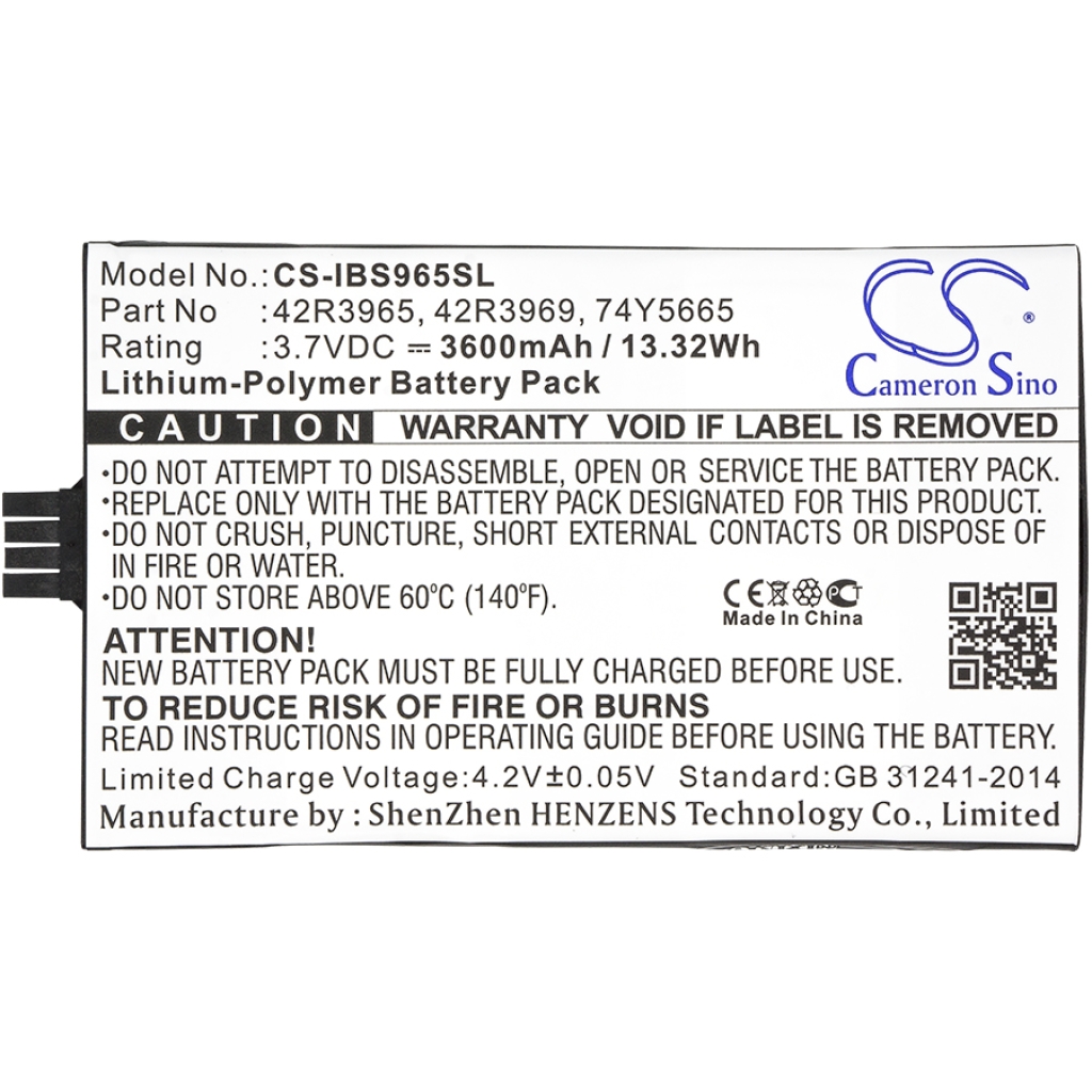 Baterii pentru laptop IBM 572F (CS-IBS965SL)