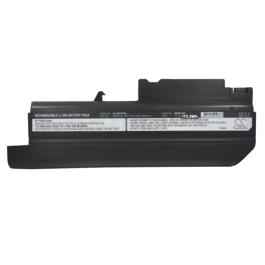 Notebook battery IBM ThinkPad R50p 1831