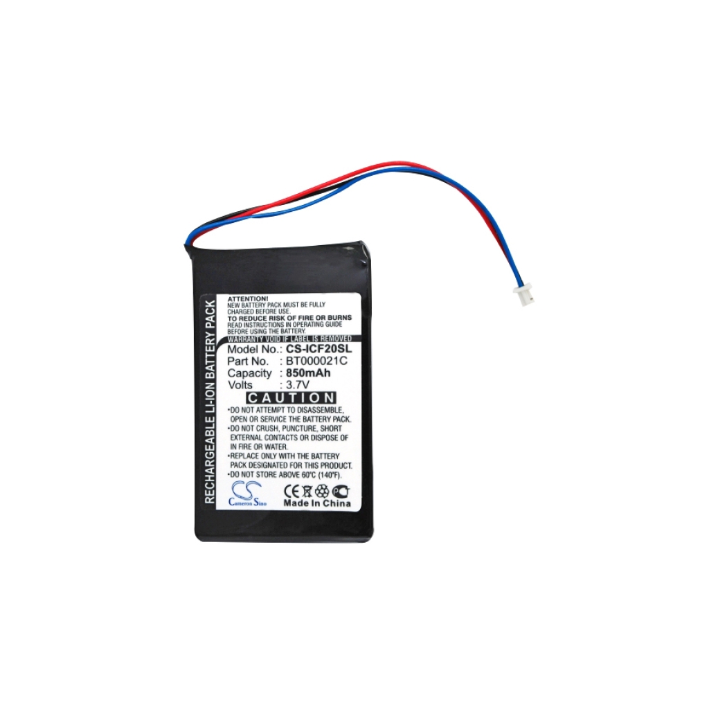 Baterie GPS, Navigator NAVMAN CS-ICF20SL