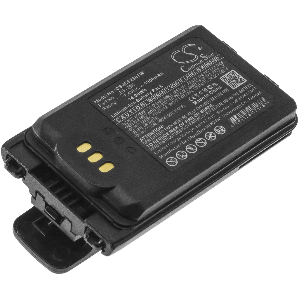 Baterie radio bidirecțional Icom CS-ICF250TW