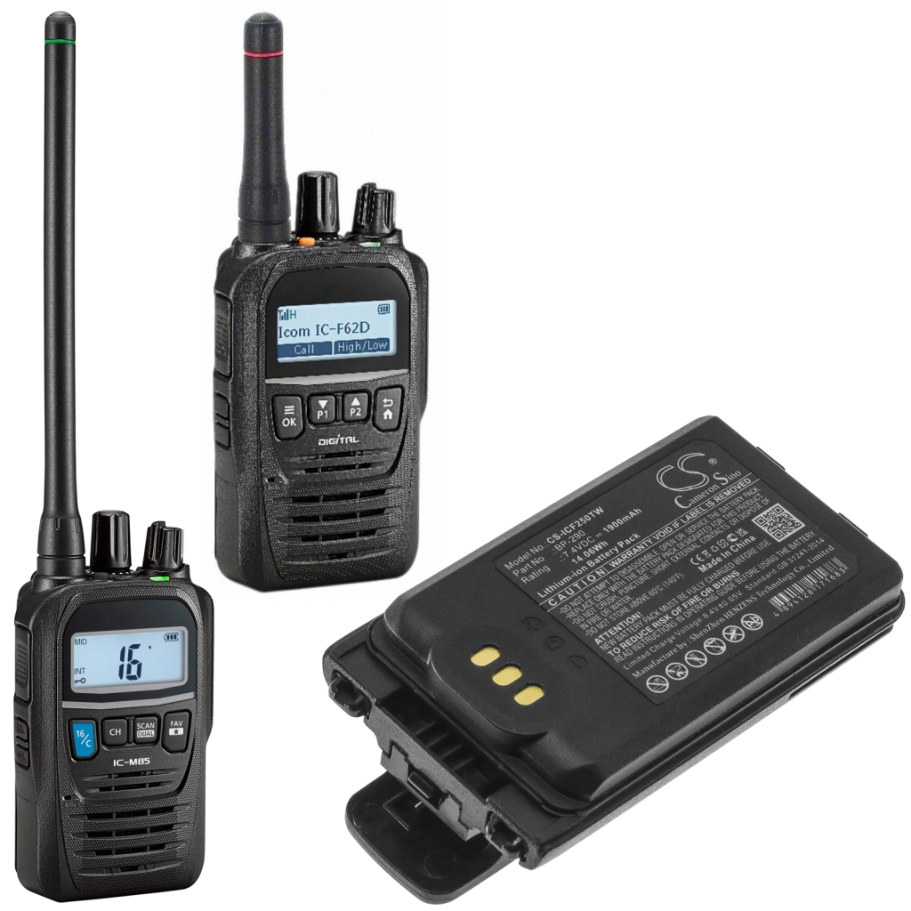 Baterie radio bidirecțional Icom CS-ICF250TW